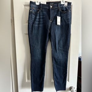 Judy Blue Skinny jeans raw hem midrise